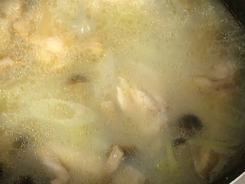 ★煮込むだけ！！簡単！！サムゲタン風スープ